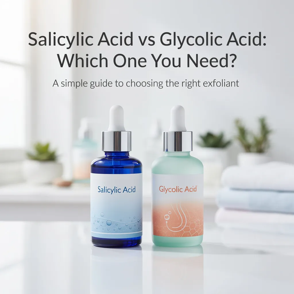 Salicylic Acid vs Glycolic Acid: Which One You Need?