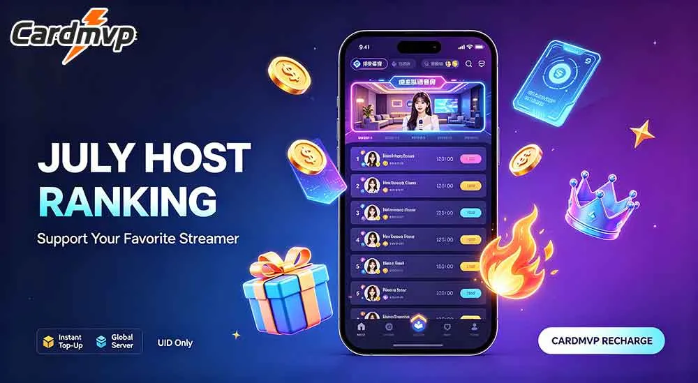SUGO July Ranking Contest Launched, Trusted Overseas Recharge Site