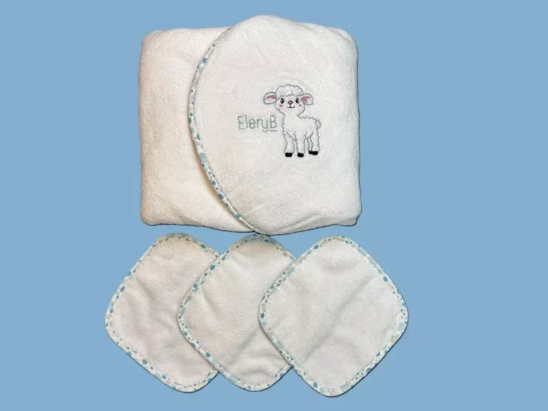 Top-Rated Soft Blue Baby Towel Gift Sets for Baby Shower Gifts Online
