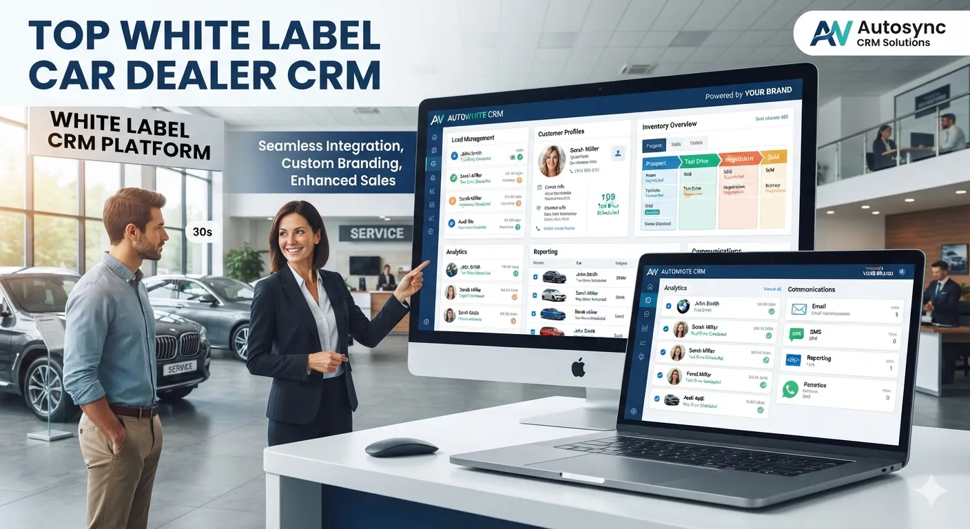 Leading White Label Car Dealer CRM Providers for Fast-Growing Dealerships