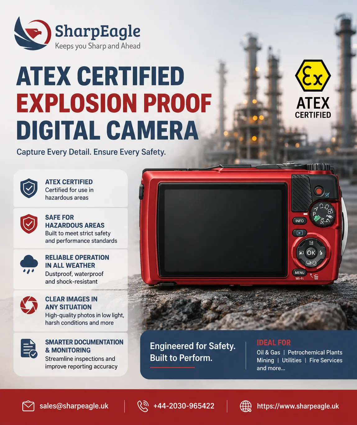 ATEX Explosion Proof Digital Camera: UK Buyer Checklist
