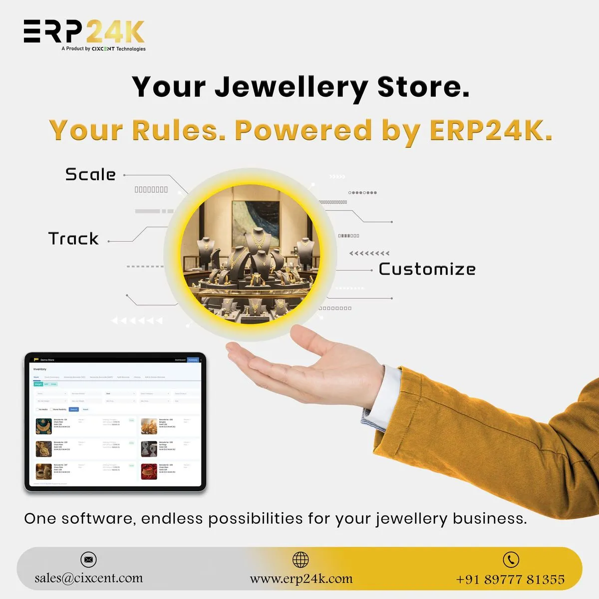 How Can Jewellery Software Manage Multiple Branches?