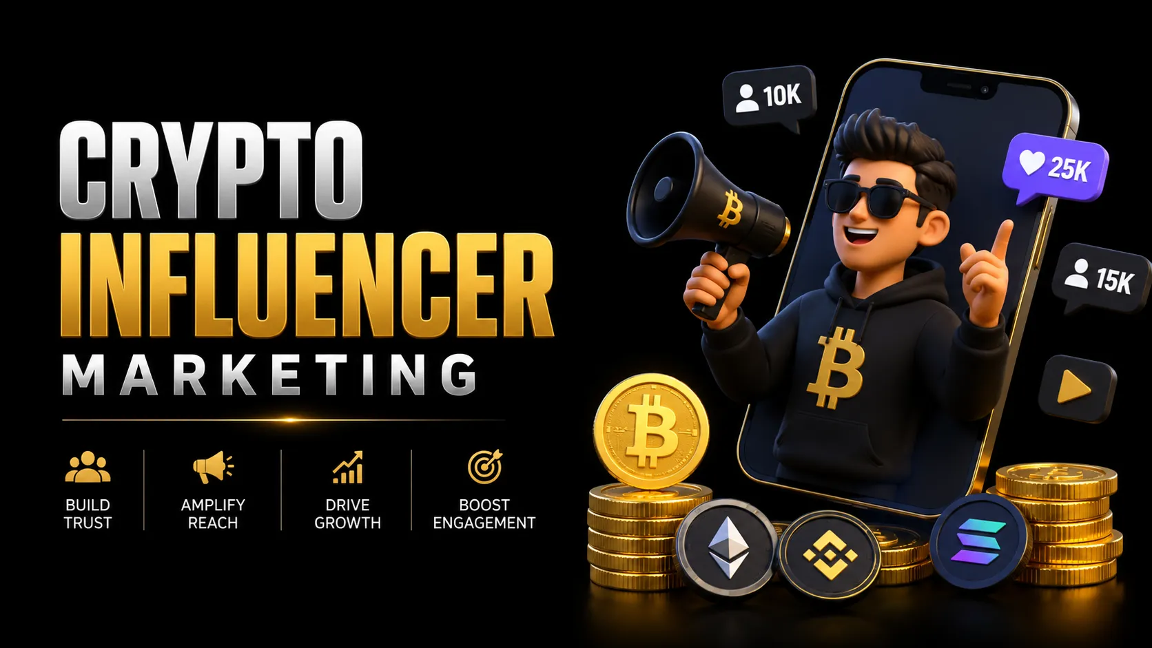 How Do Crypto Influencer Outreach Services Help Increase Token Visibility?