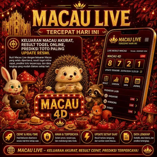 Macau Live Togel Harian Dengan Data Lebih Terpercaya