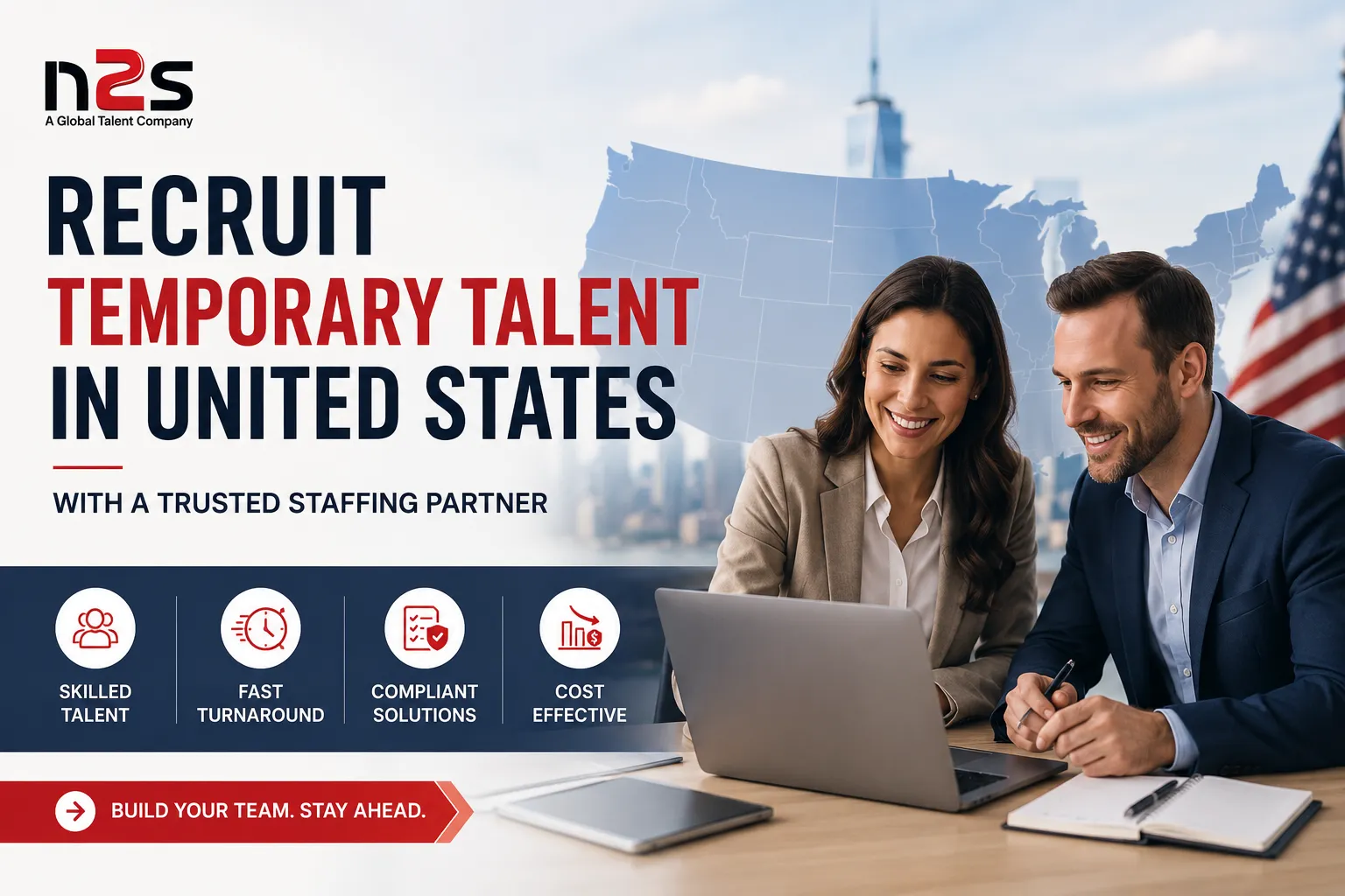 Recruit Temporary Talent in United States With a Trusted Staffing Partner