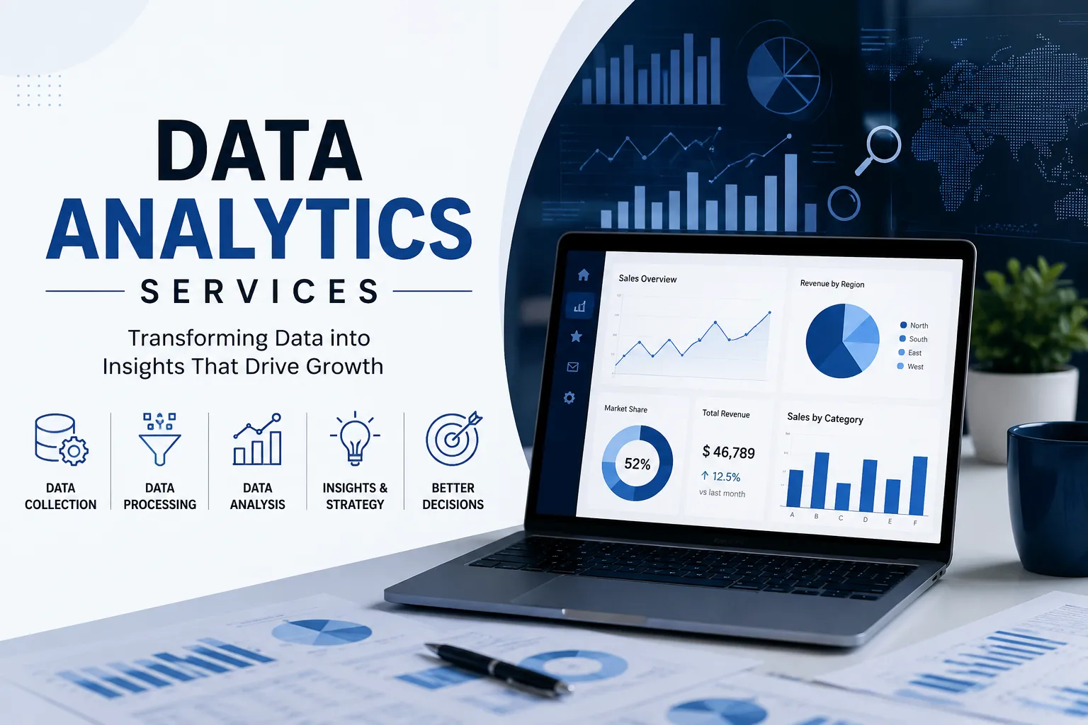 Data Analytics Services | AI, BI & Business Intelligence Solutions