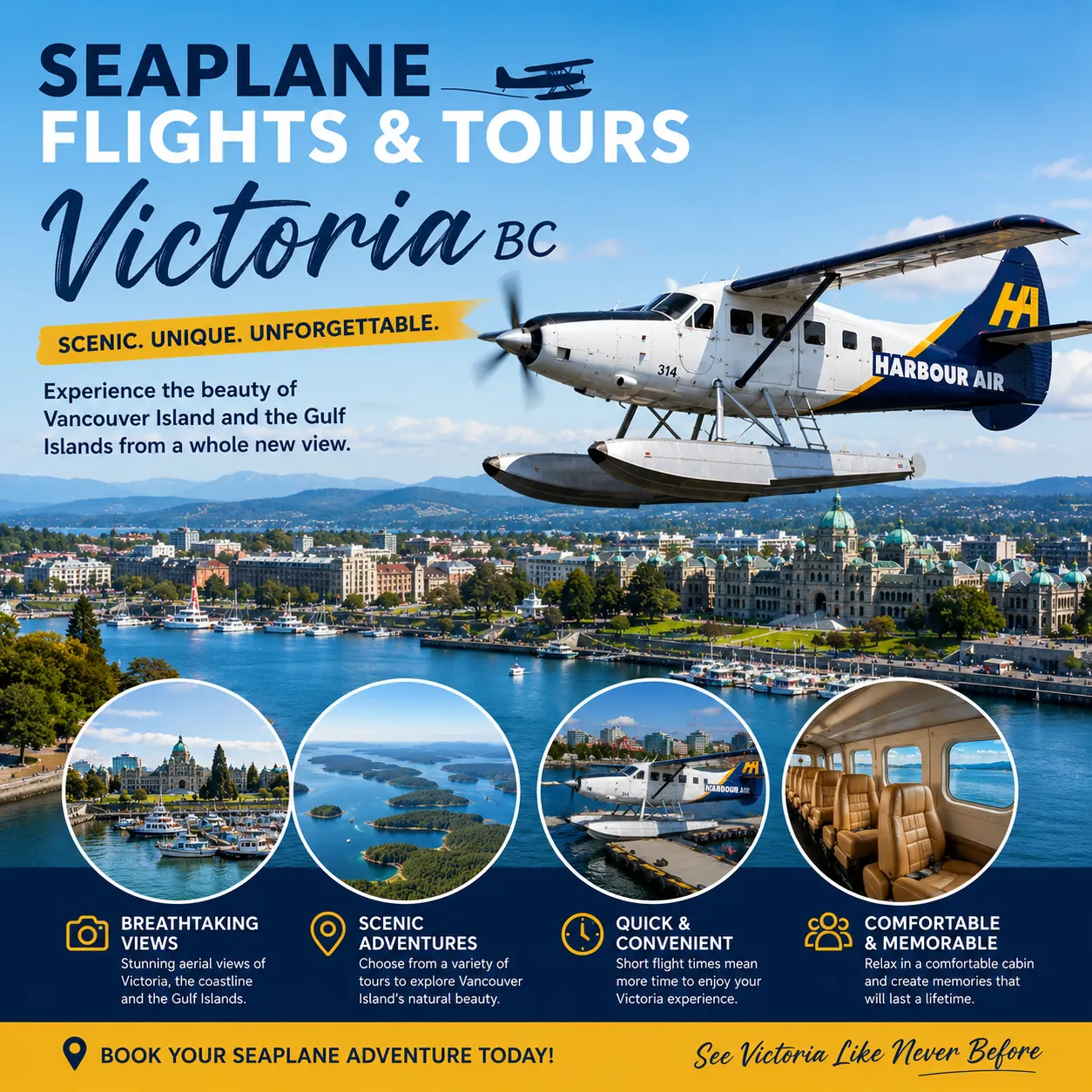 Float Plane Nanaimo to Vancouver: A Scenic Journey Across British Columbia