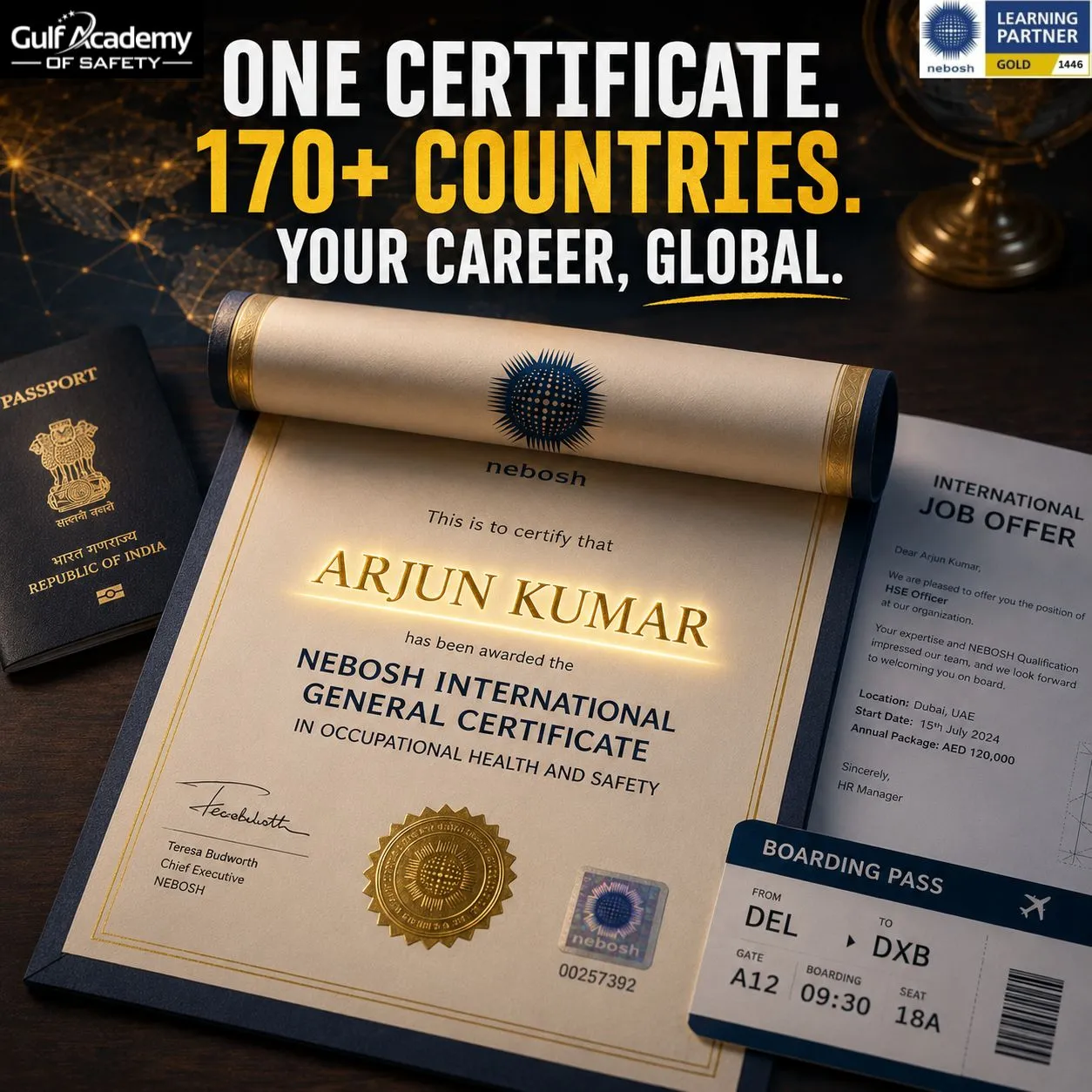 NEBOSH IGC in Saudi Arabia: Your Path to Global HSE Careers