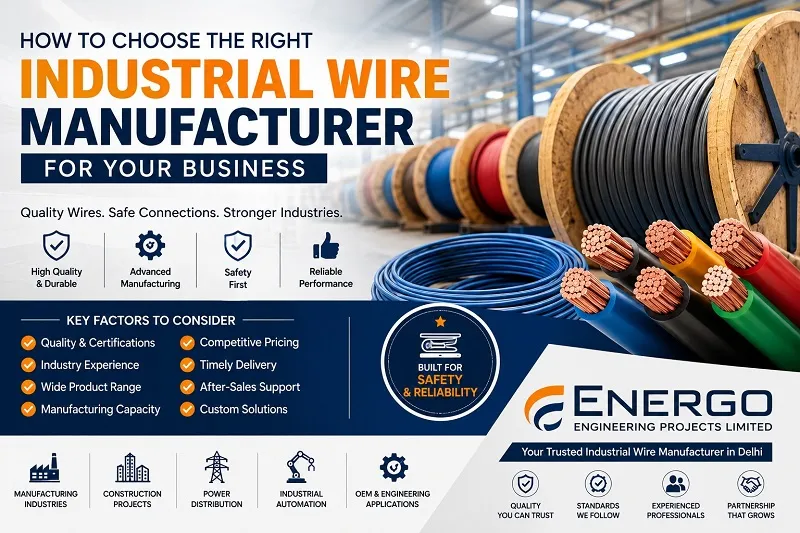 How to Choose the Right Industrial Wire Manufacturer in Delhi for Your Business