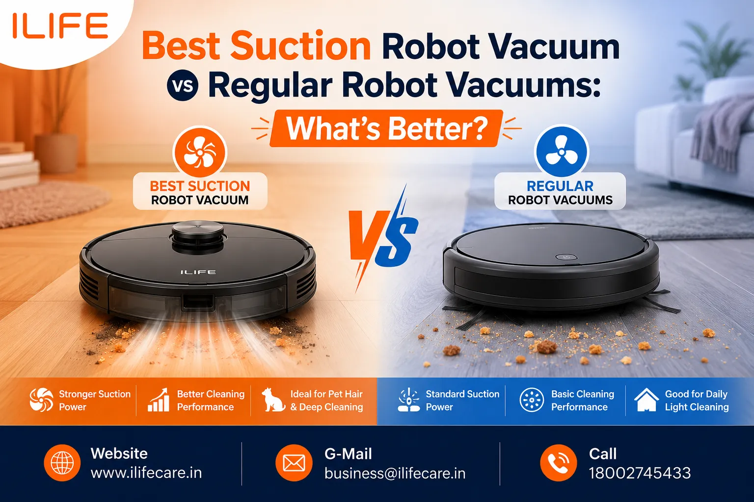 Best Suction Robot Vacuum vs Regular Robot Vacuums: What's Better?
