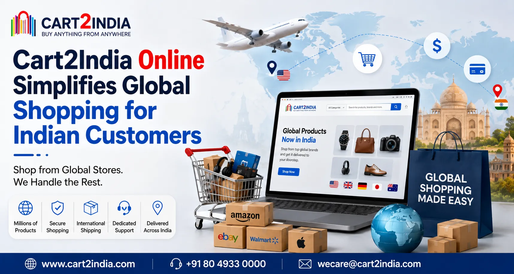 Cart2India Online Simplifies Global Shopping for Indian Customers