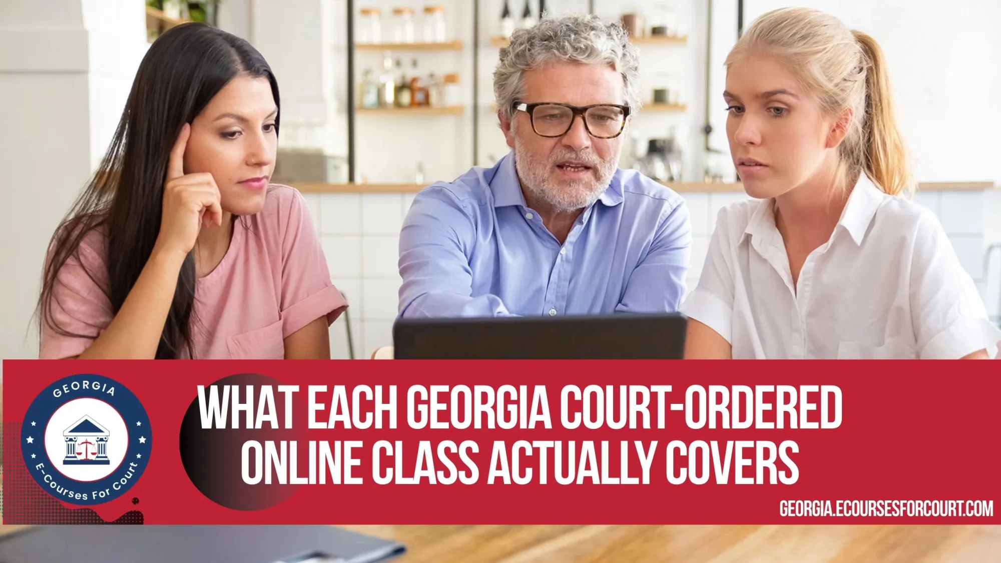What Each Georgia Court-Ordered Online Class Actually Covers