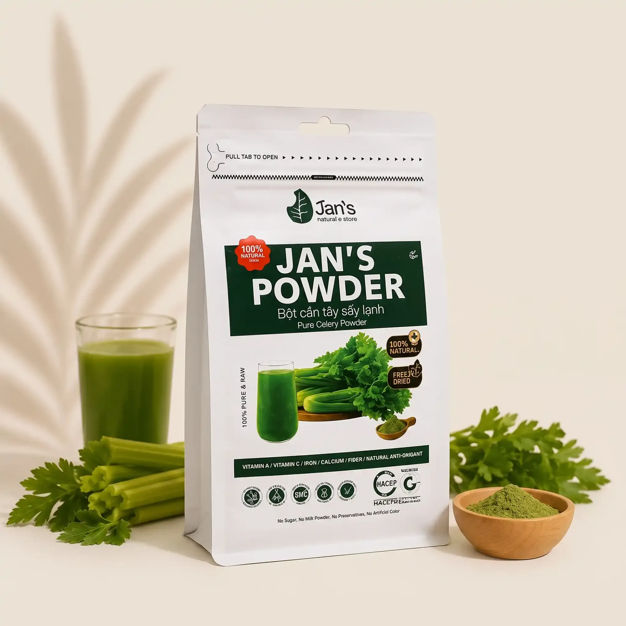 Can Jan's Celery Powder Be Part of a Balanced Diet?