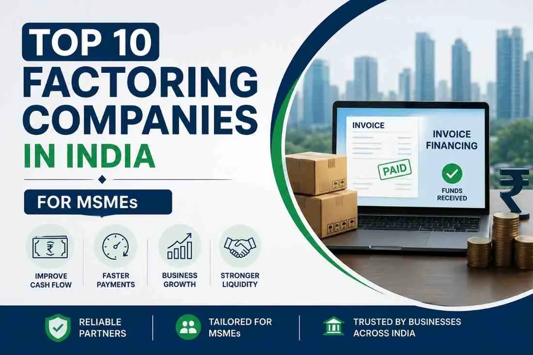 Top 10 Factoring Companies in India for MSMEs