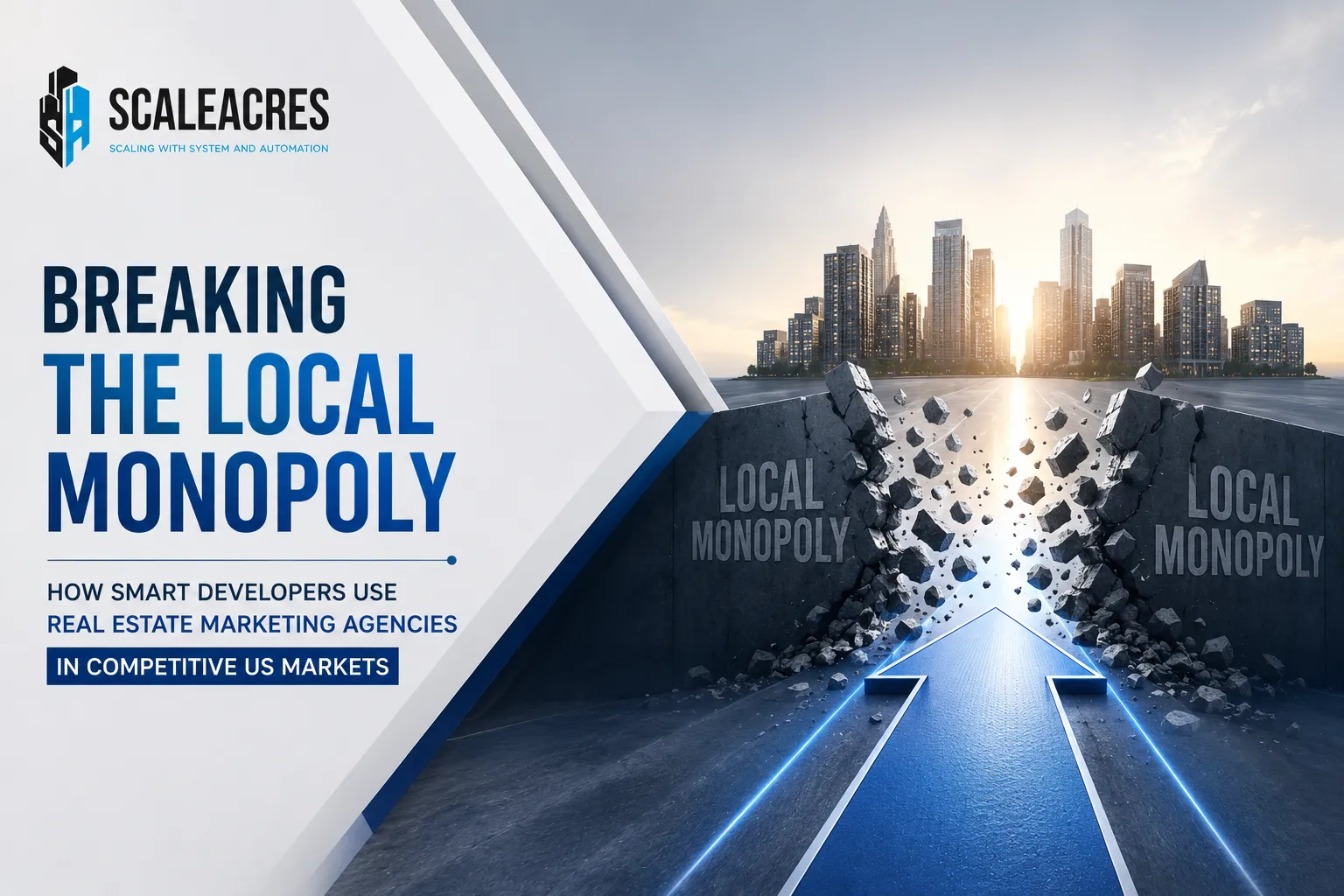 Breaking the Local Monopoly: How Smart Developers Use Real Estate Marketing Agencies in Competitive US Markets