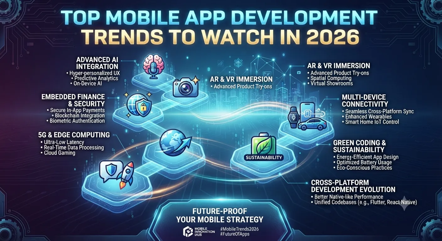 Top Mobile App Development Trends to Watch in 2026