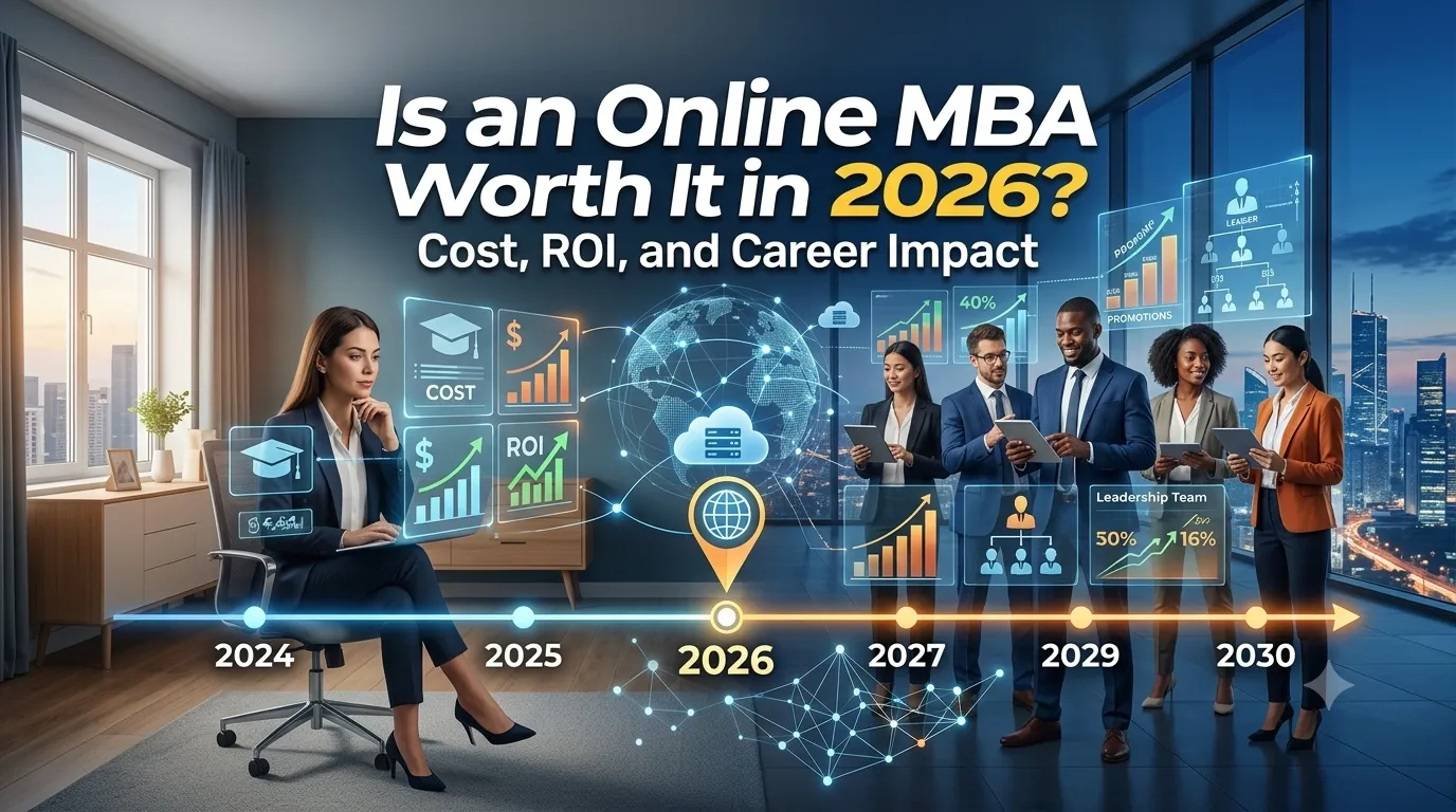 Is an Online MBA Worth It in 2026? Cost, ROI, and Career Impact