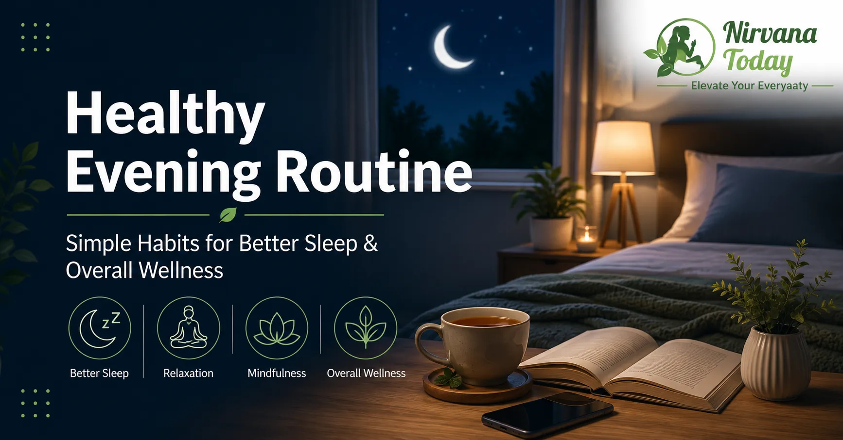 How to Build a Healthy Evening Routine for Better Sleep and Overall Wellness