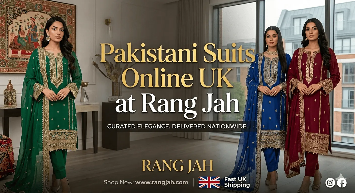 Celebrate Every Occasion with Pakistani Suits Online UK