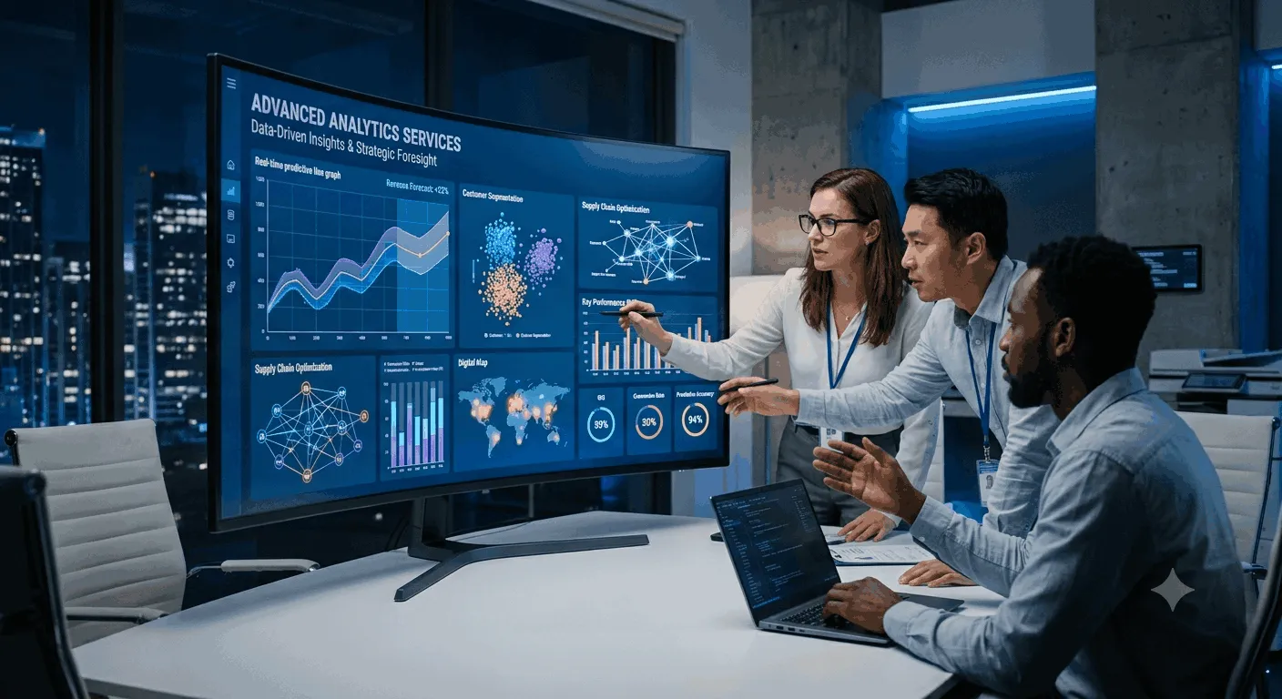 Advanced Analytics Services for Smarter Business Decisions