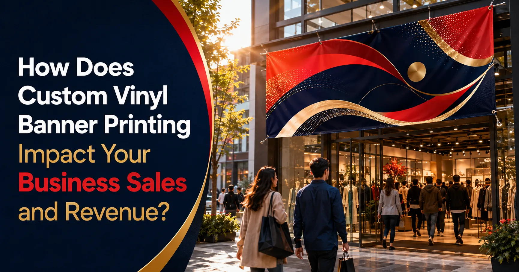 How Does Custom Vinyl Banner Printing Impact Your Business Sales and Revenue?
