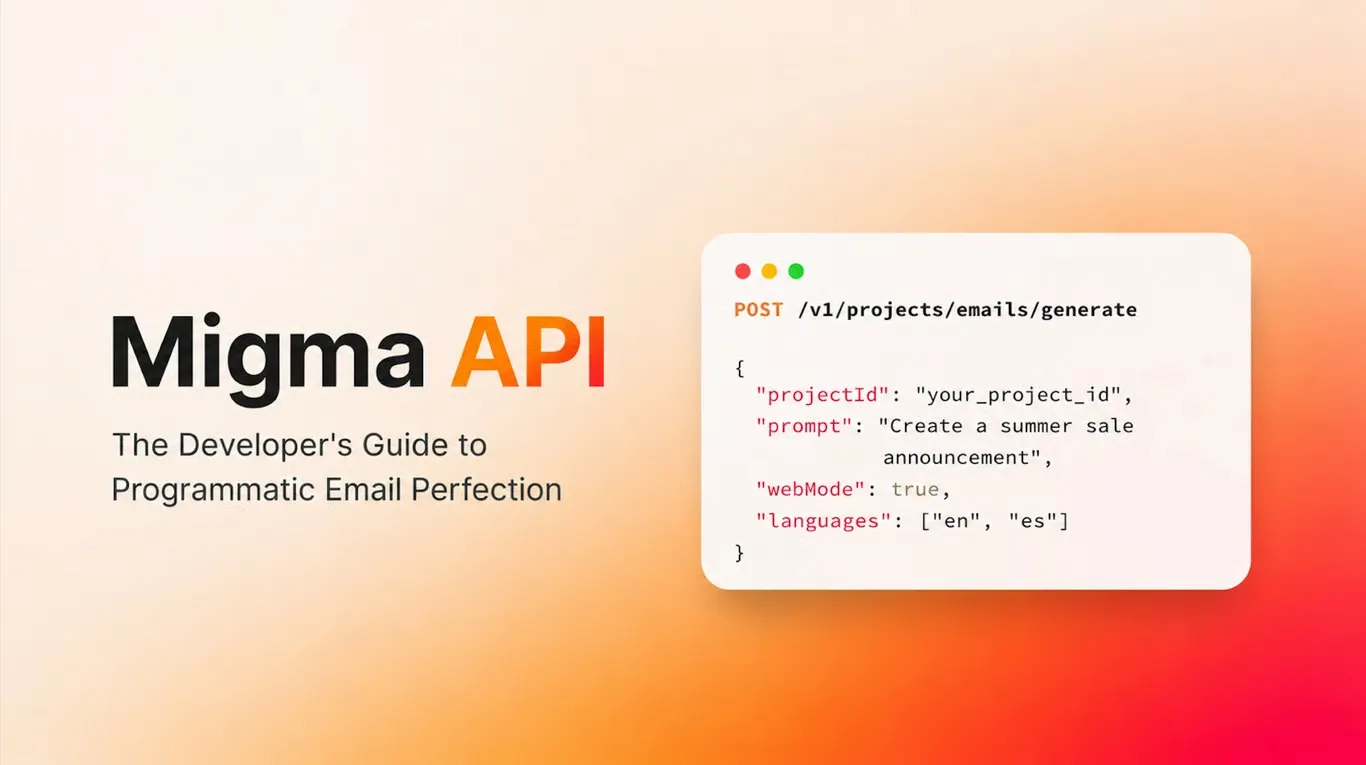 Email API for Developers: Generate & Test HTML Emails