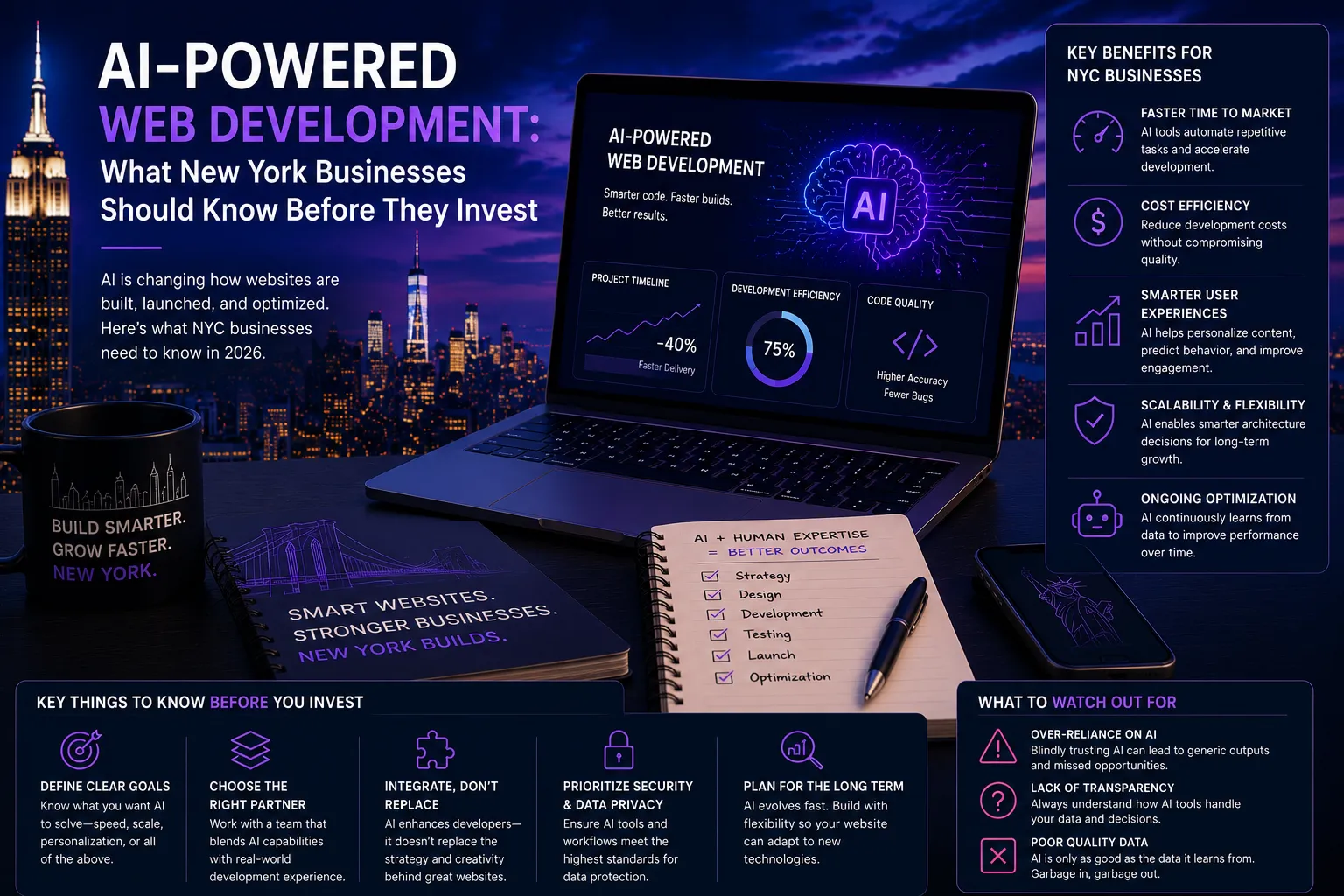 AI-Powered Web Development: What New York Businesses Should Know Before They Invest