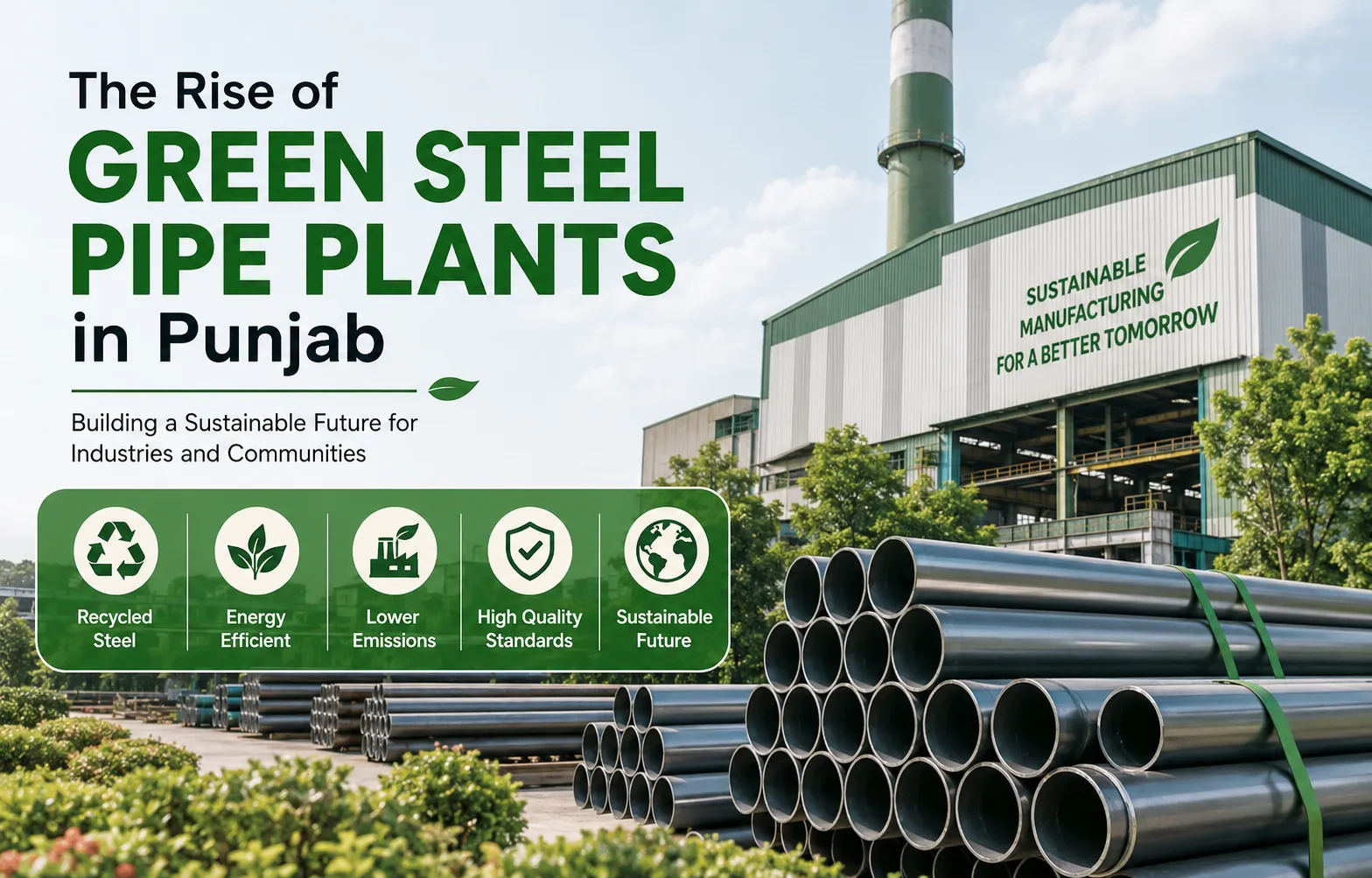 The Rise of Green Steel Pipe Plants in Punjab and Their Industrial Impact