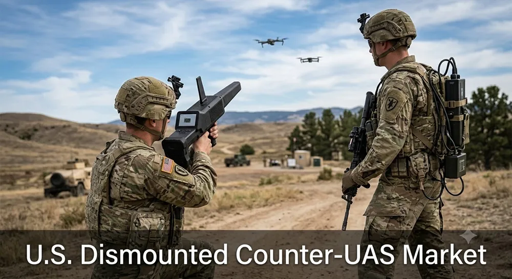 U.S. Dismounted Counter-UAS Market Analysis: Technologies, Trends, and Opportunities