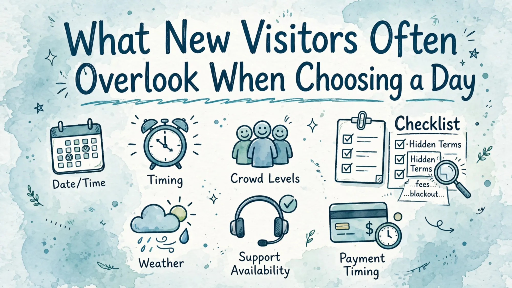 What New Visitors Often Overlook When Choosing a Day