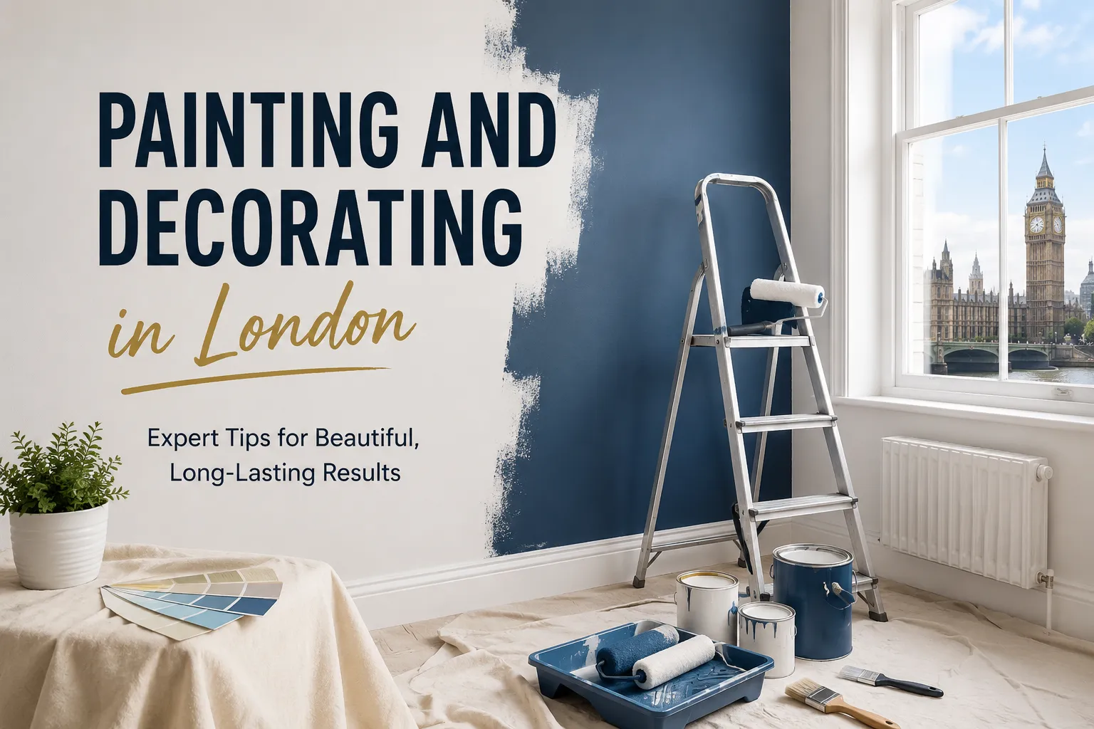 Painting and Decorating in London: What Every Homeowner Should Know
