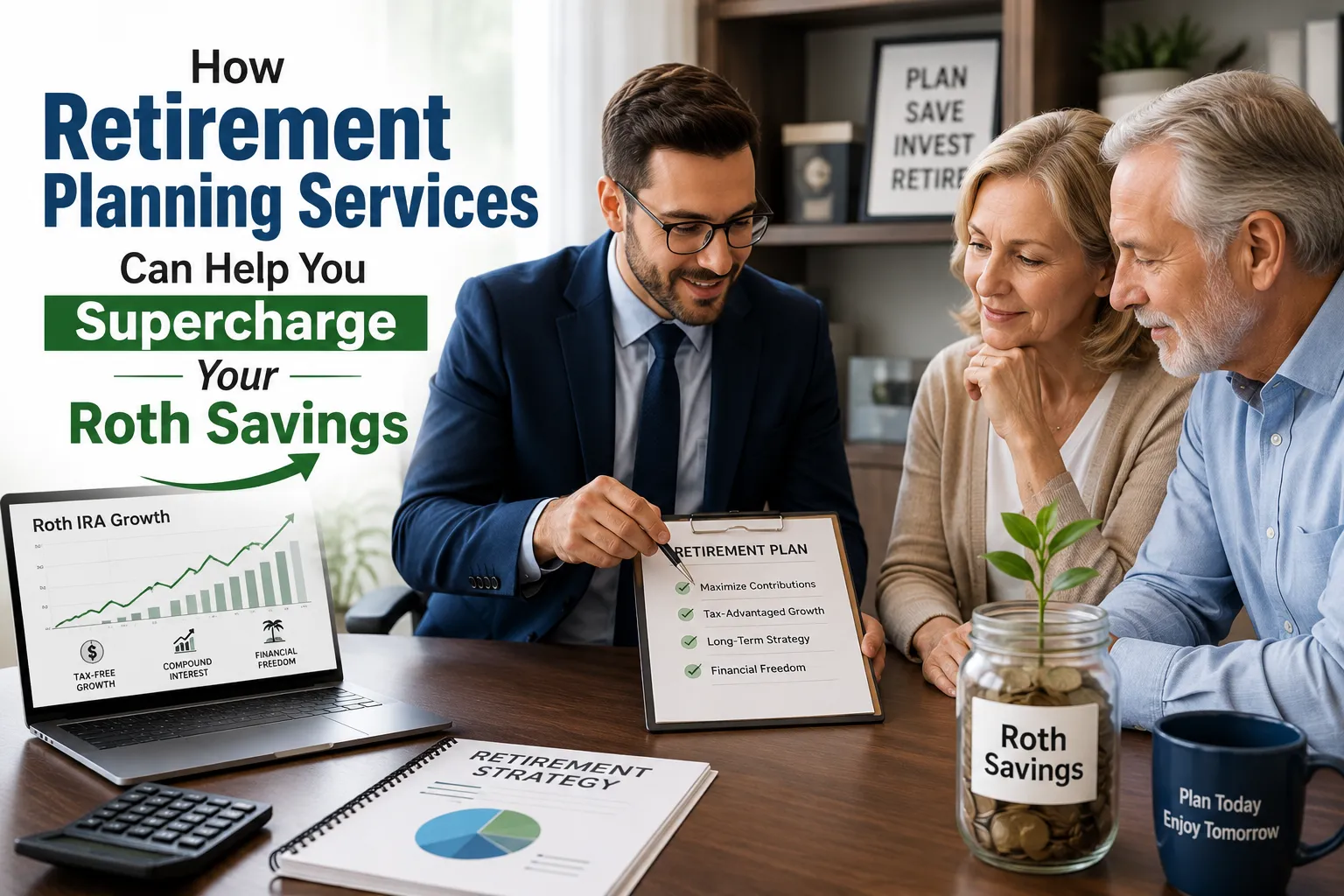 How Retirement Planning Services Can Help You Supercharge Your Roth Savings
