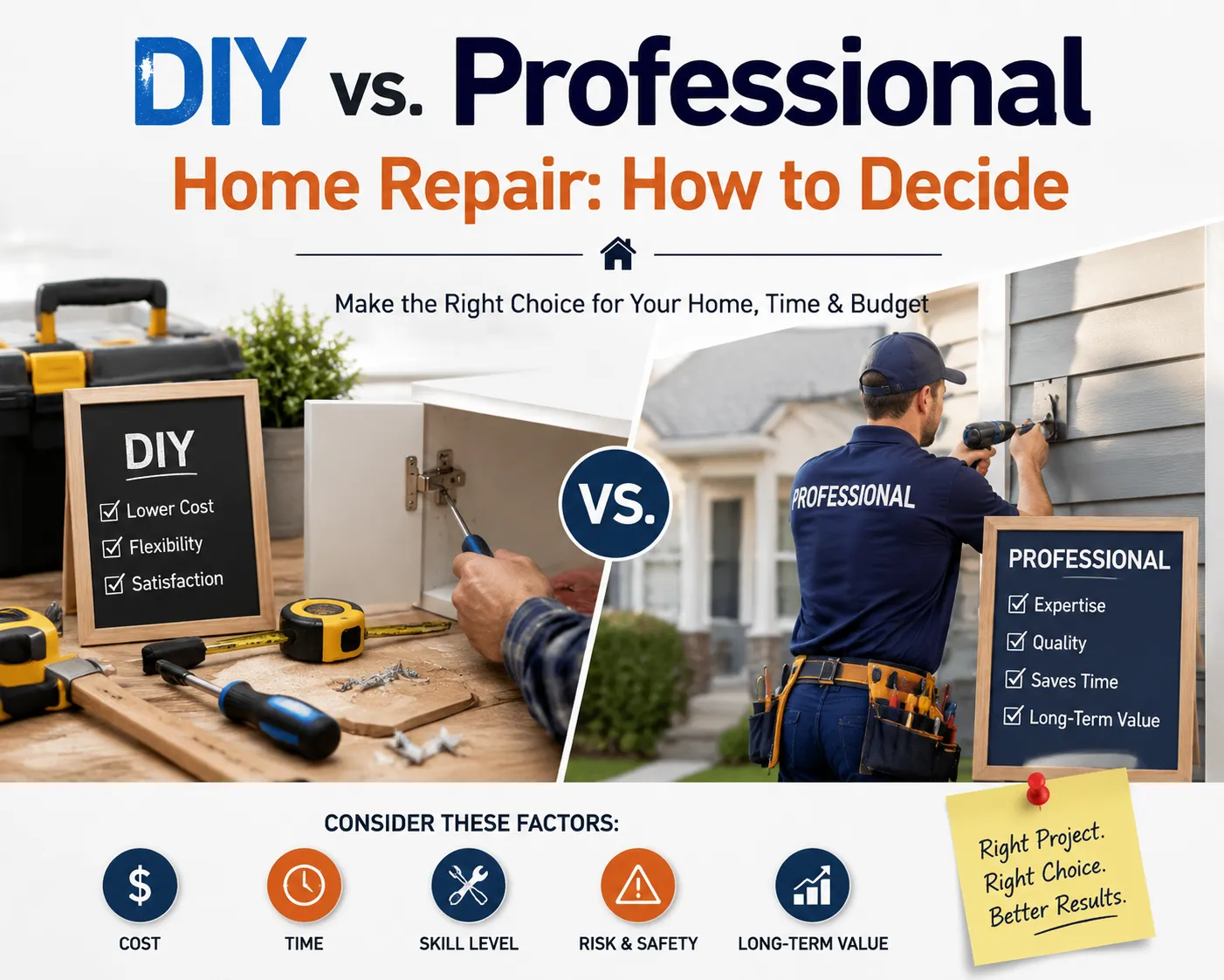 DIY vs. Professional Home Repair: How to Decide