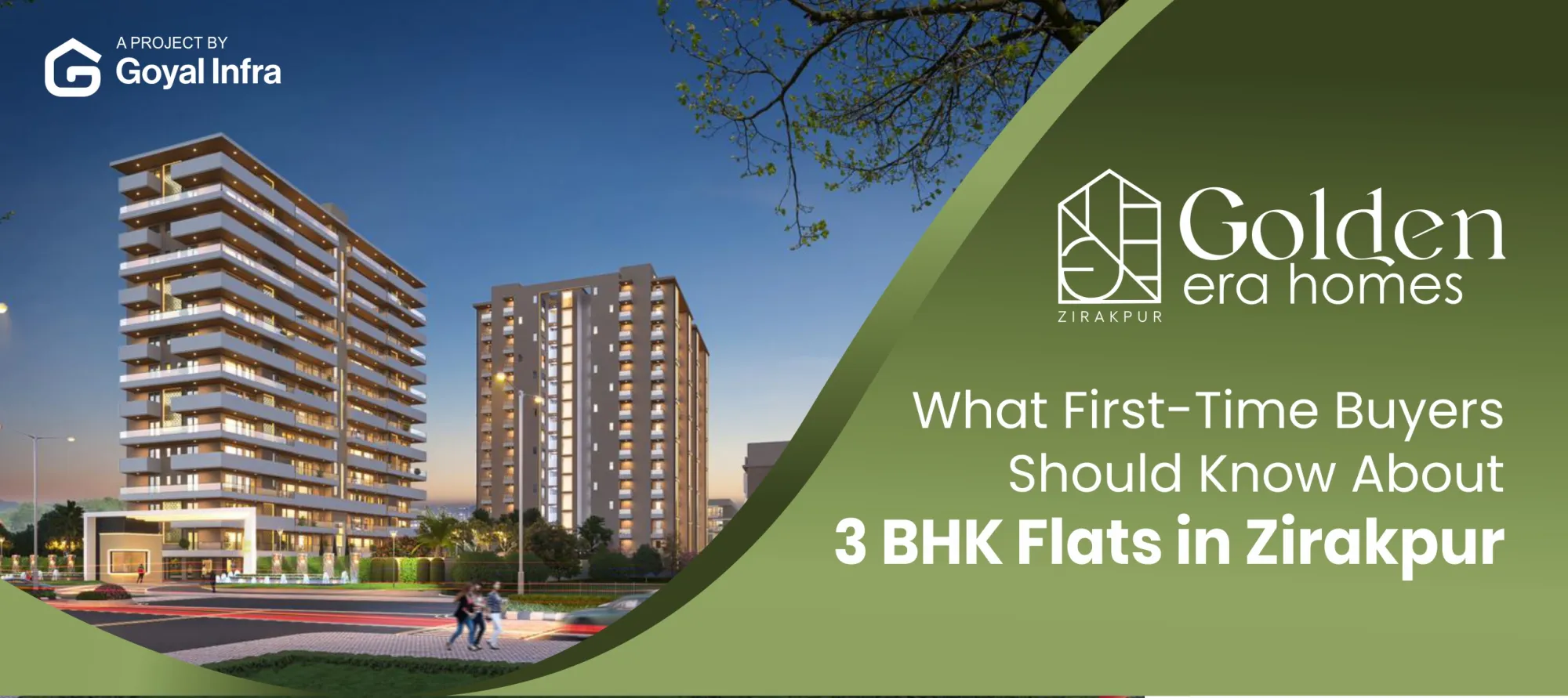 What First-Time Buyers Should Know About 3 BHK Flats in Zirakpur