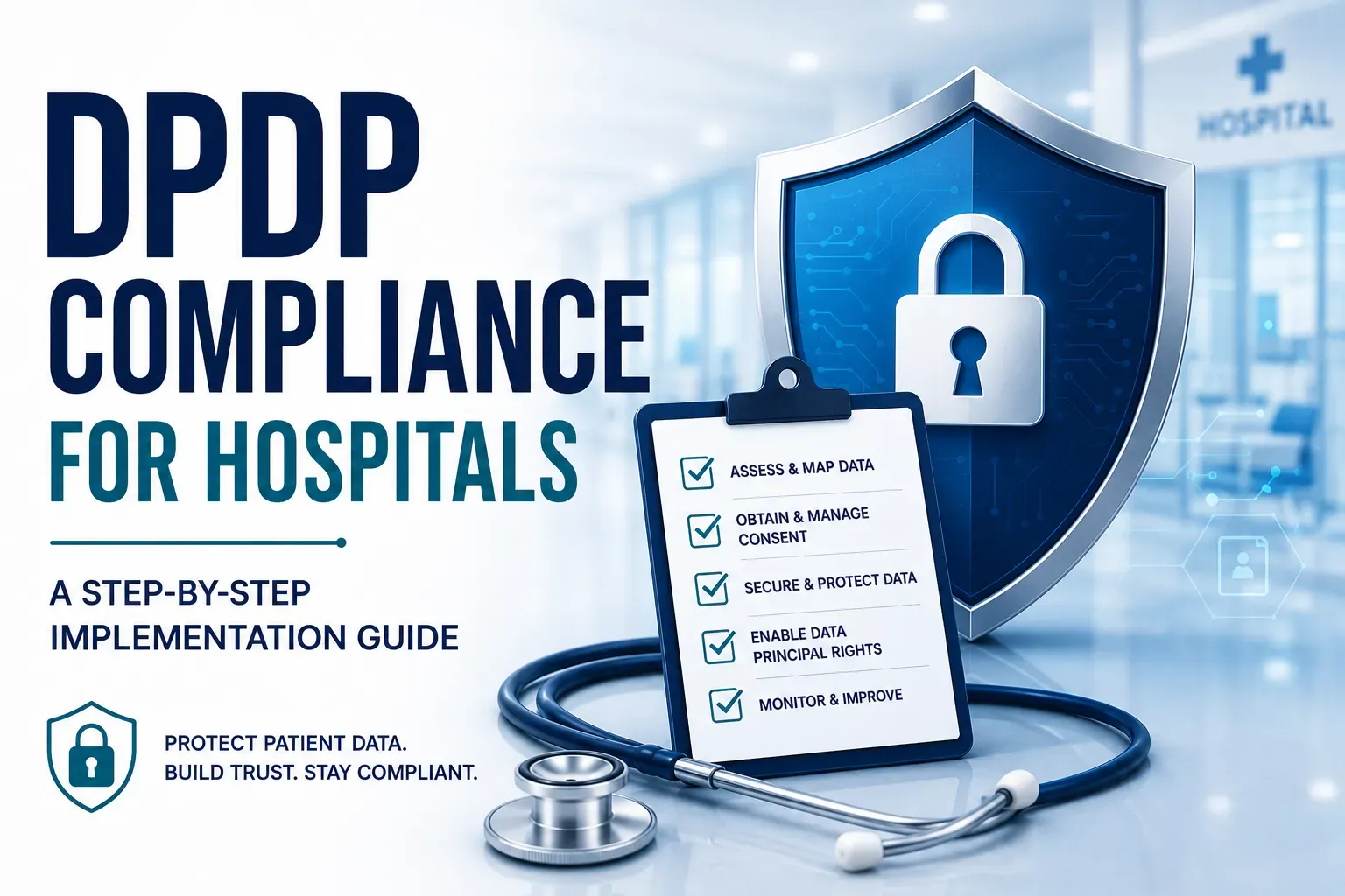 The 8-Step Sequence Hospitals Should Follow for DPDP Compliance (And Why Order Matters)