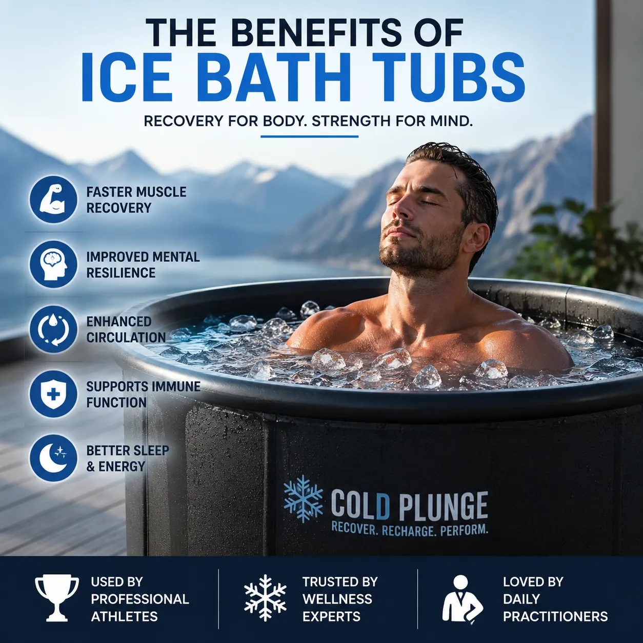 From Professional Athletes to Daily Practitioners Why Everyone Is Talking About the Benefits of Ice Bath Tubs