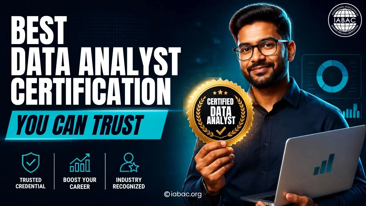 Best Data Analyst Certification You Can Trust