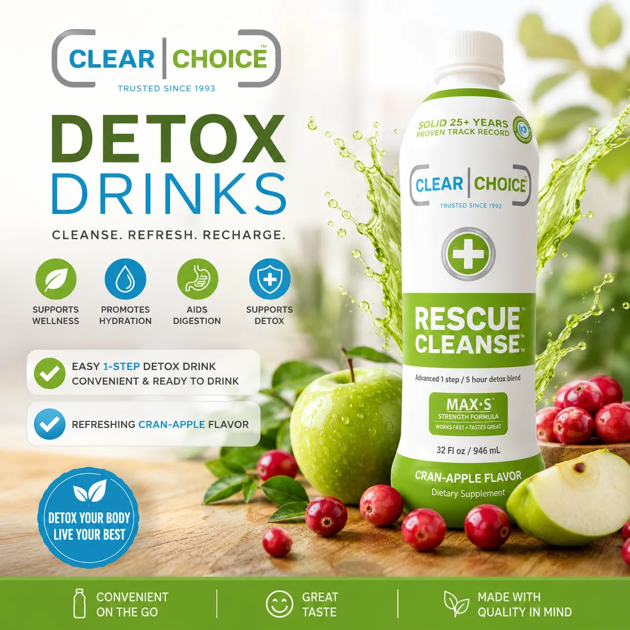 Detox Drinks: A Smart Addition to Your Everyday Wellness Routine