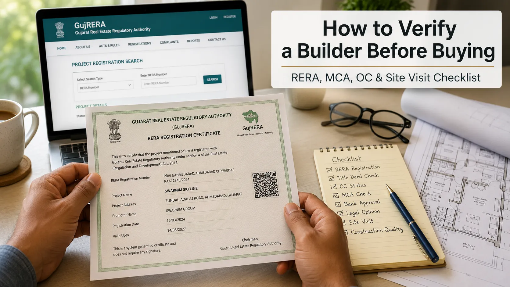 How to Verify a Builder Before Buying a Flat in Ahmedabad