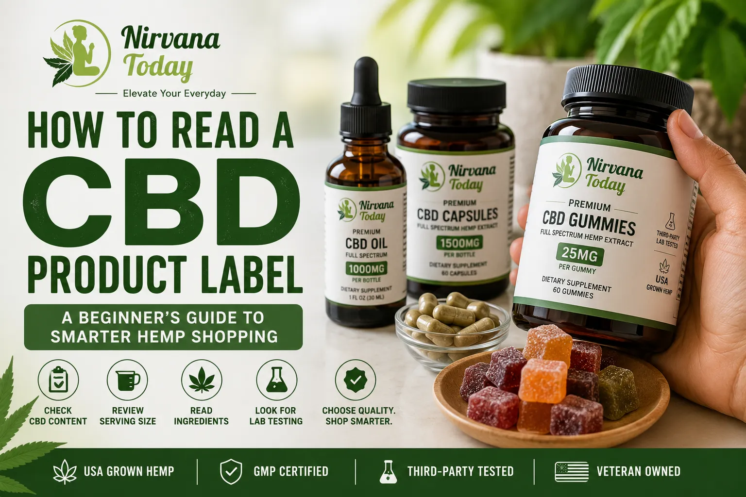 How to Read a CBD Product Label: A Beginner's Guide to Smarter Hemp Shopping