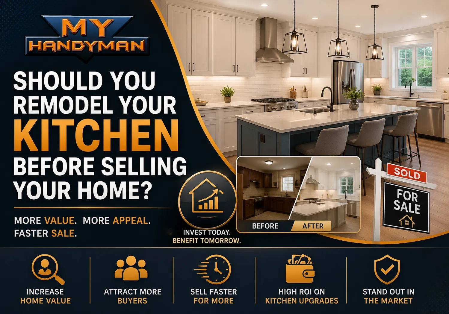 Should You Remodel Your Kitchen Before Selling Your Home?