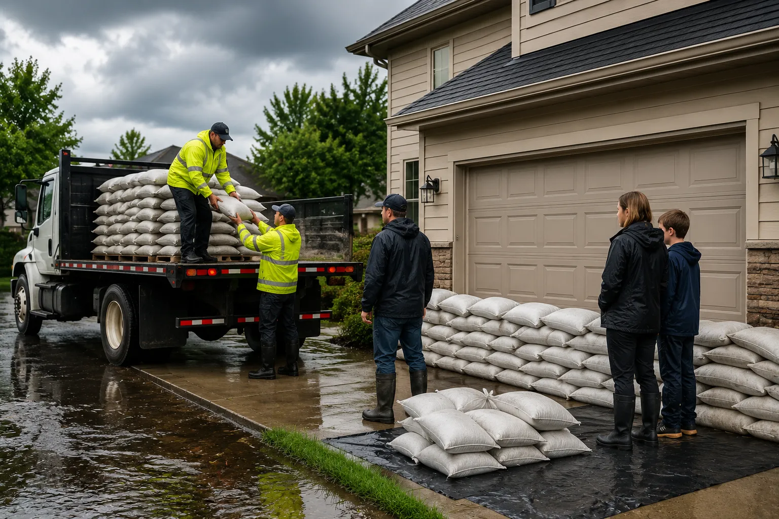How Does Sandbags Delivery Work for Emergency Needs?