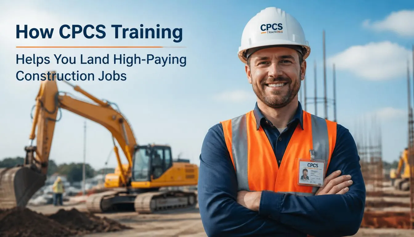 Why CPCS Training Courses in London Matter for Construction Professionals