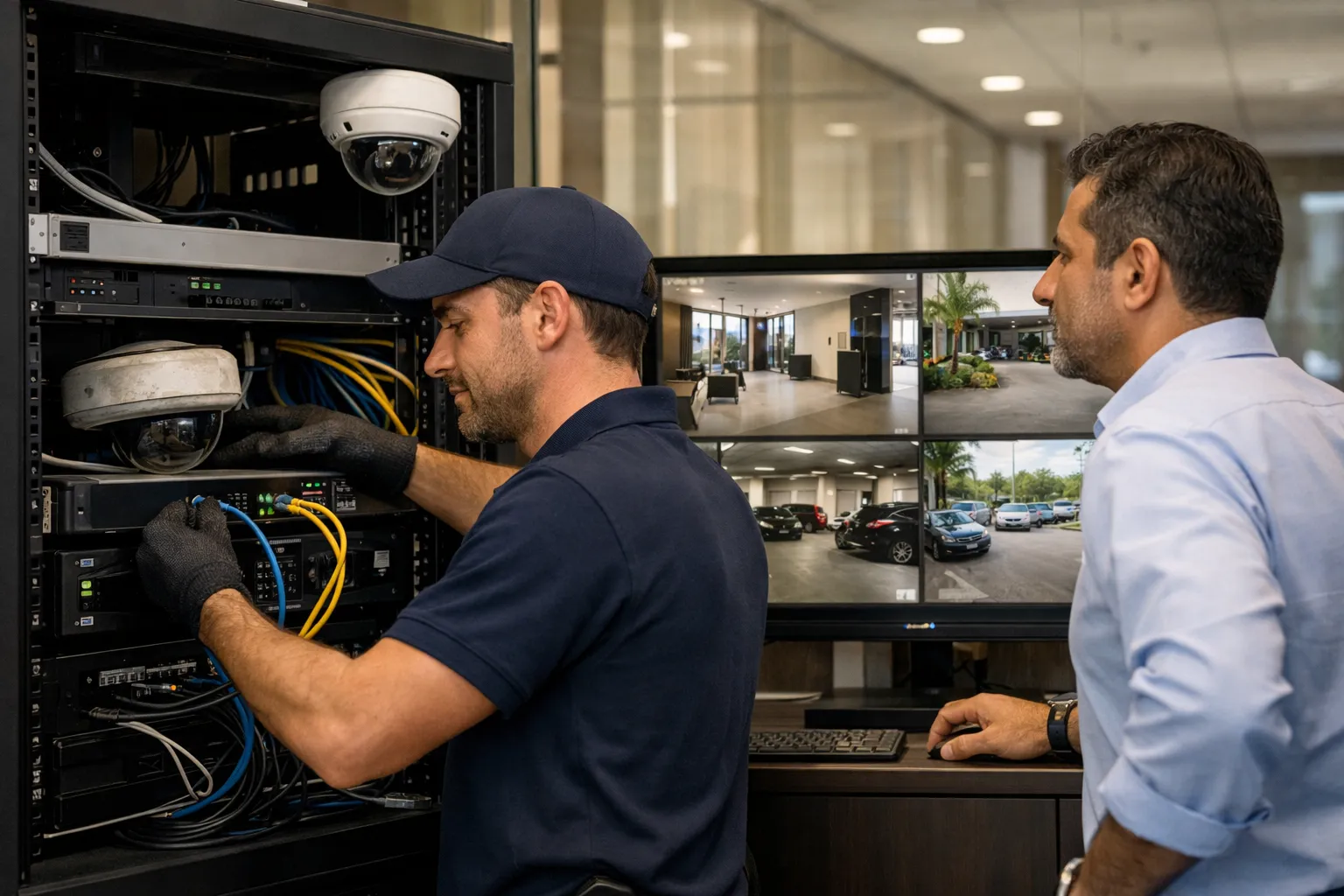 How to Upgrade an Existing CCTV System in Dubai Safely