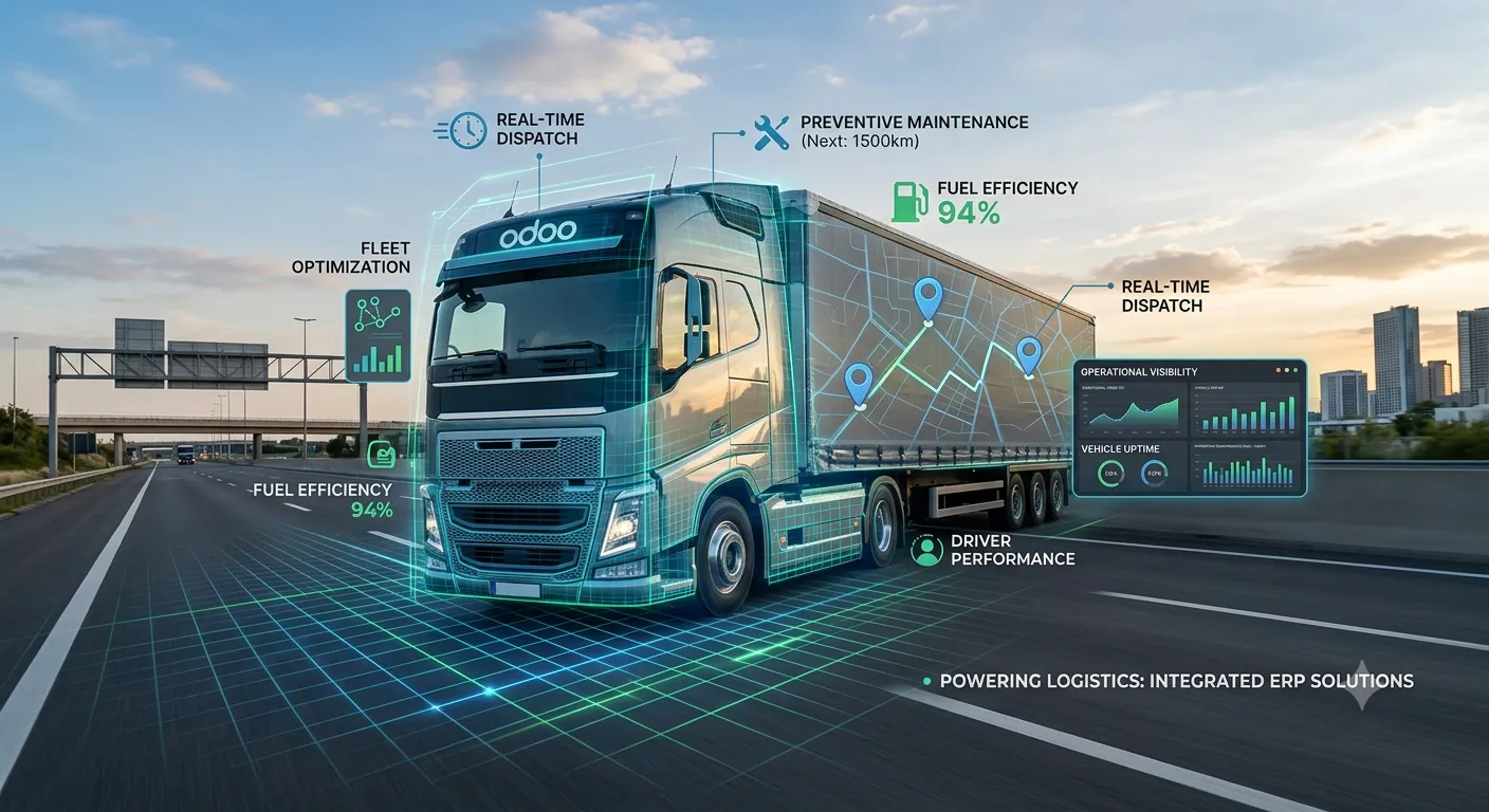 Why Fleet Operations Lag: Optimizing Odoo ERP Modules for Transportation