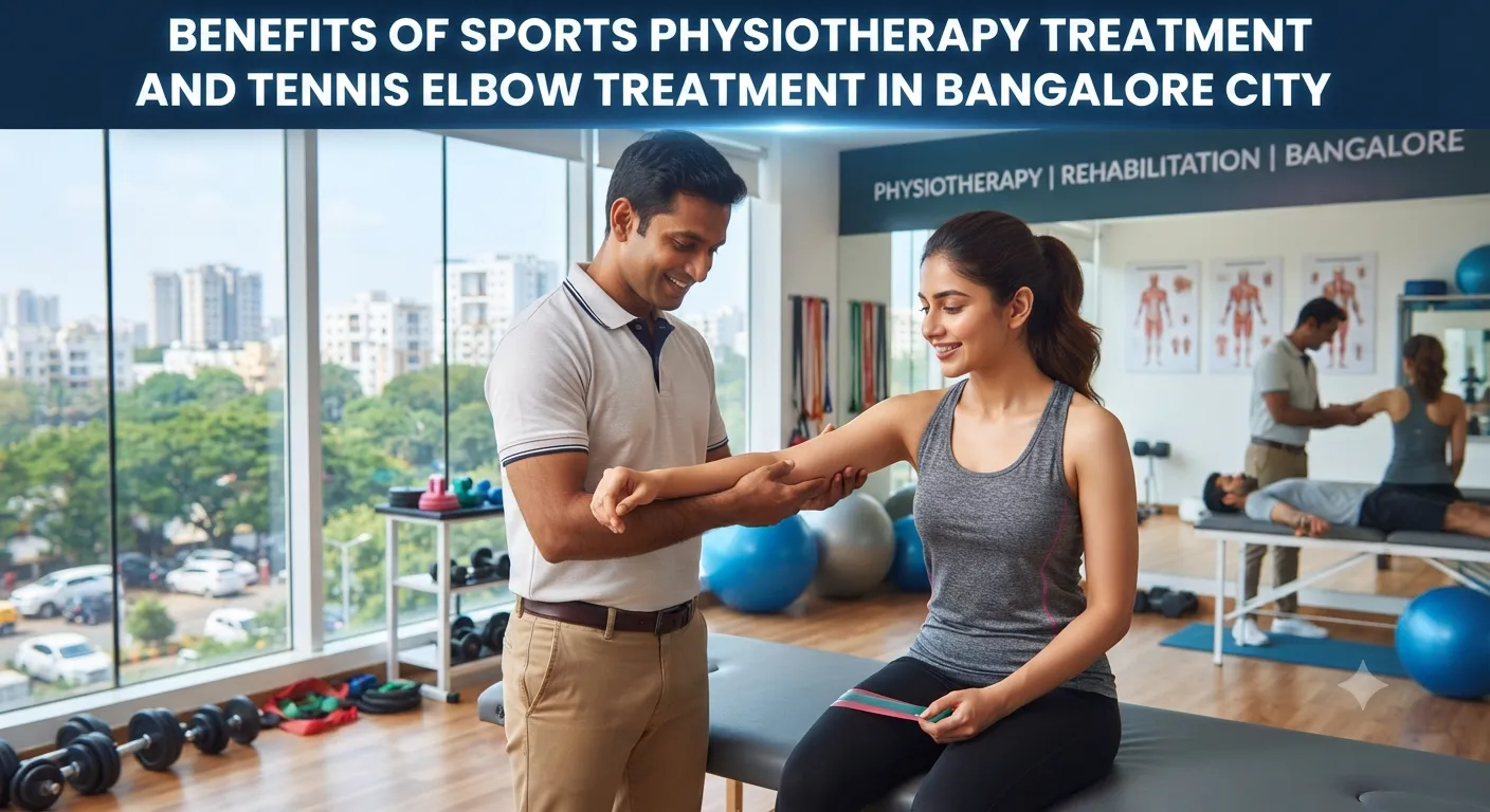 Benefits of Sports Physiotherapy treatment and Tennis Elbow Treatment in Bangalore city