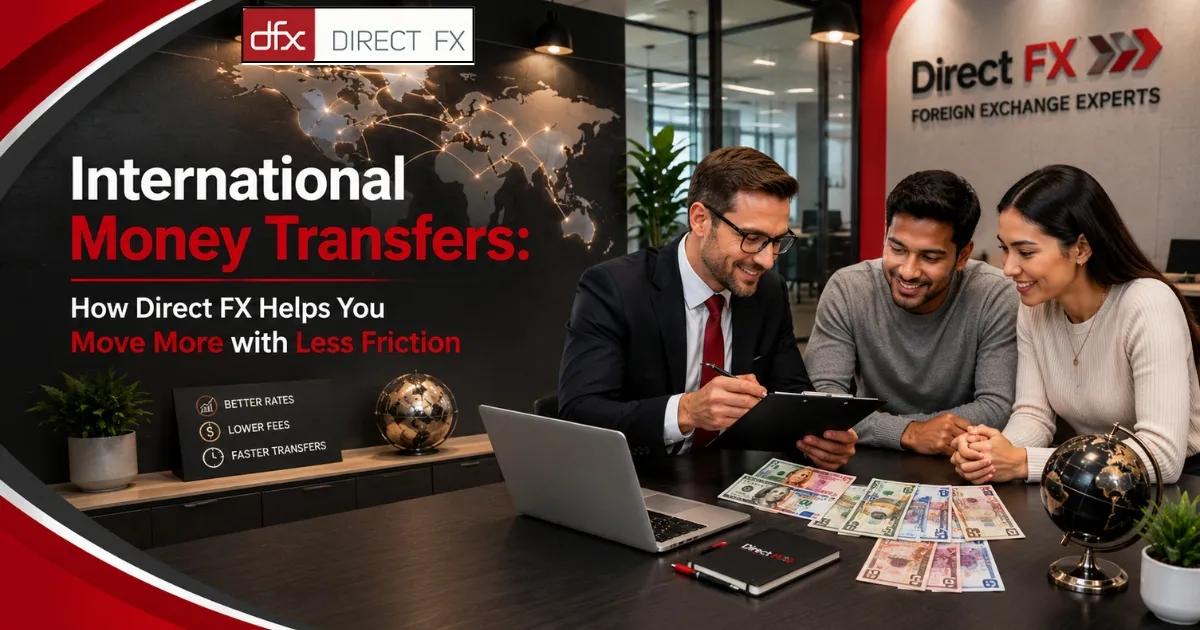 International Money Transfers: How Direct FX Helps You Move More with Less Friction