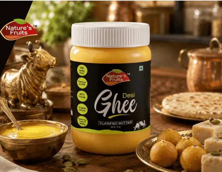 Grass-Fed Desi Ghee: A Nutritious Choice for Healthy and Flavorful Cooking