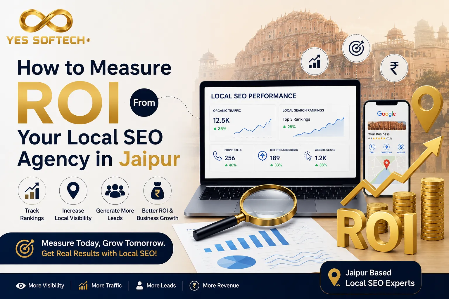 How to Measure ROI From Your Local SEO Agency in Jaipur