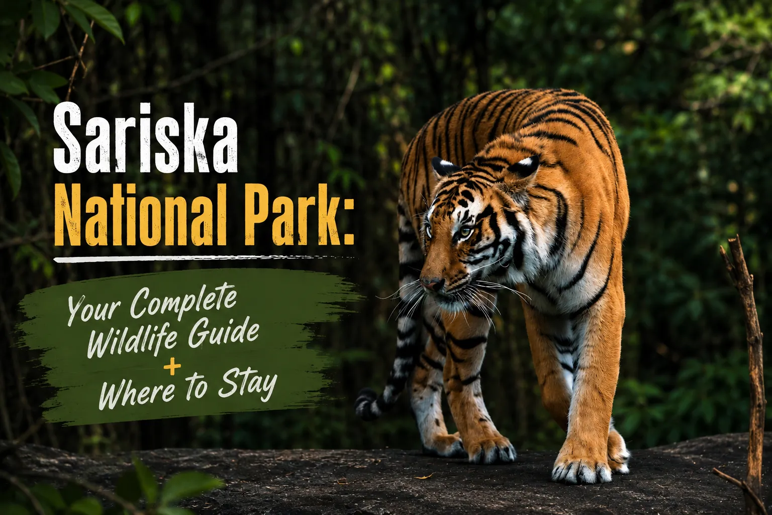Sariska National Park: Your Complete Wildlife Guide + Where to Stay